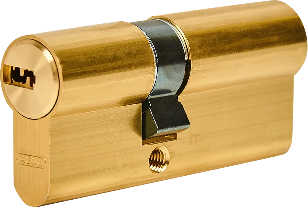 82441683 Цилиндр Abus D6MM, 30x40 мм, ключ/ключ, цвет золото STLM-0027355