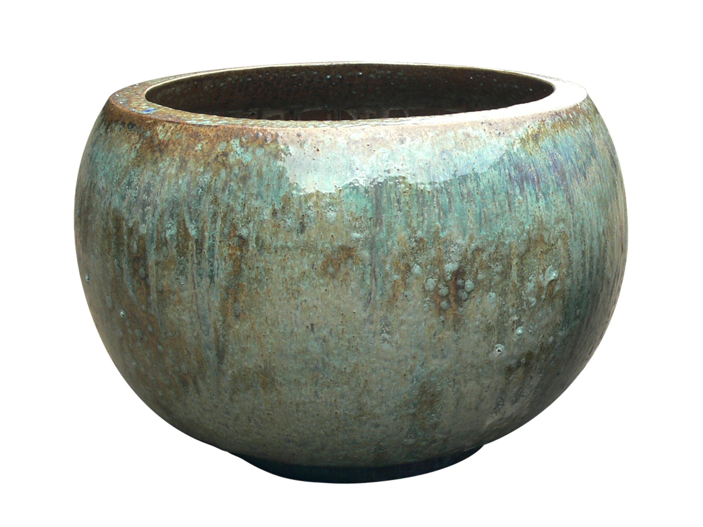 Садовый горшок ручной работы из терракоты PAOLELLI GARDEN глазурованная New Age ARCH-00000219