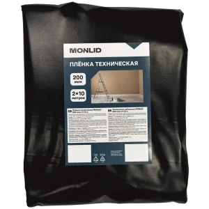 Гидроизоляционная пленка MONLID для строительной защиты 2х10 м 89408937