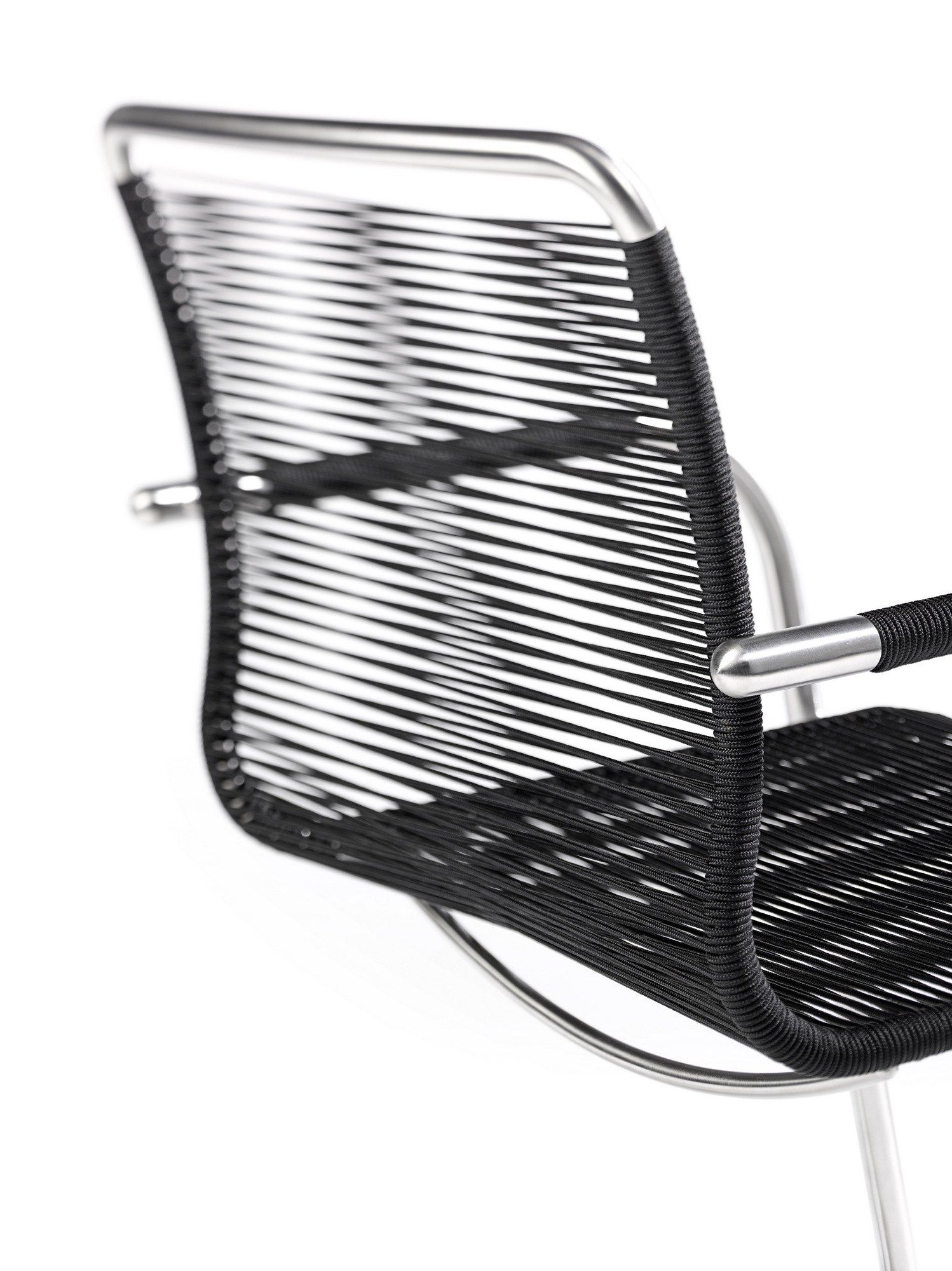 Веревочный консольный садовый стул с подлокотниками FISCHER MÖBEL качели ARCH-00048522 - Вид №3