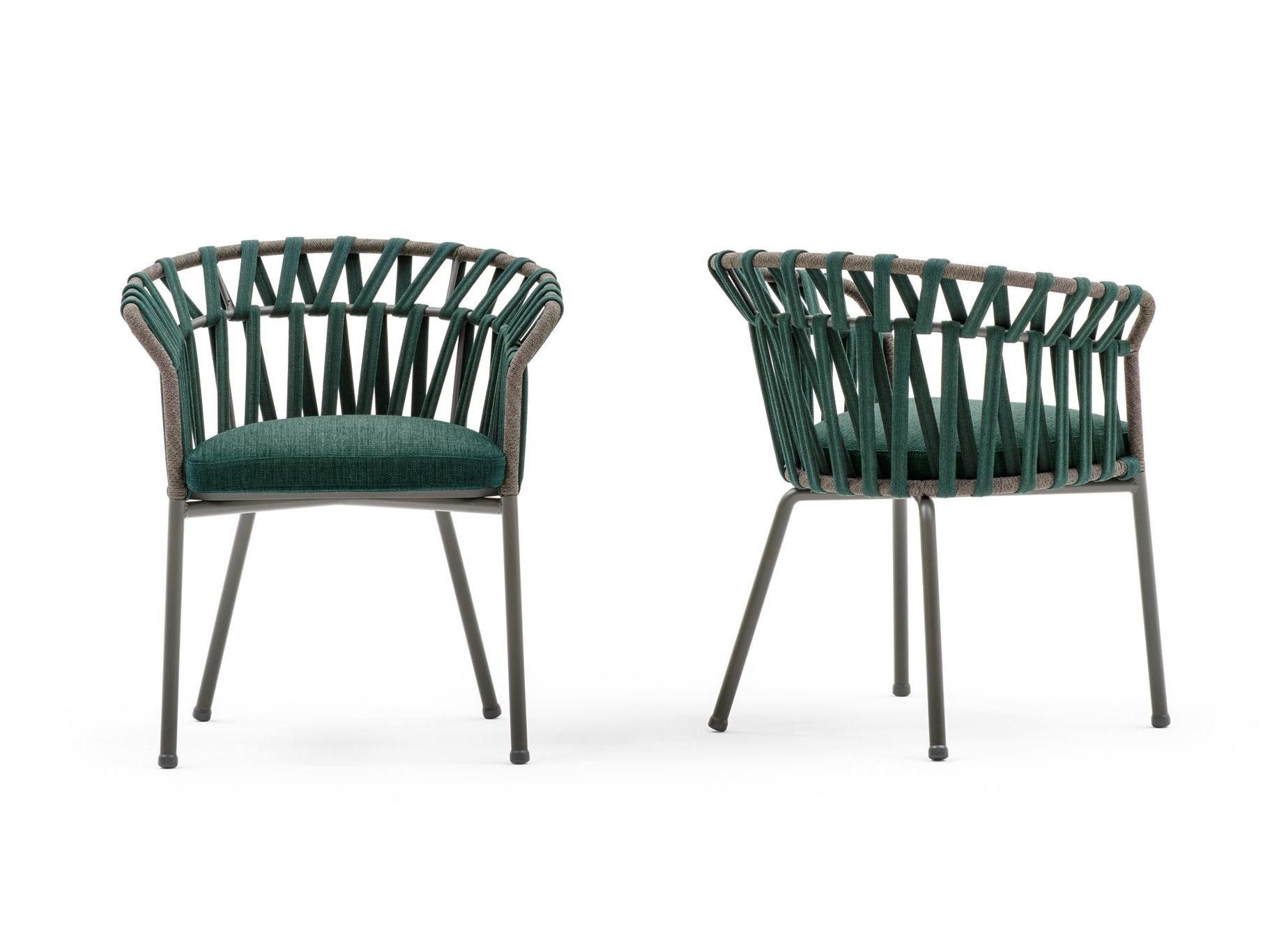 Алюминиевый стул с порошковым покрытием с подлокотниками Varaschin Emma Cross ARCH-00084415 - Вид №29