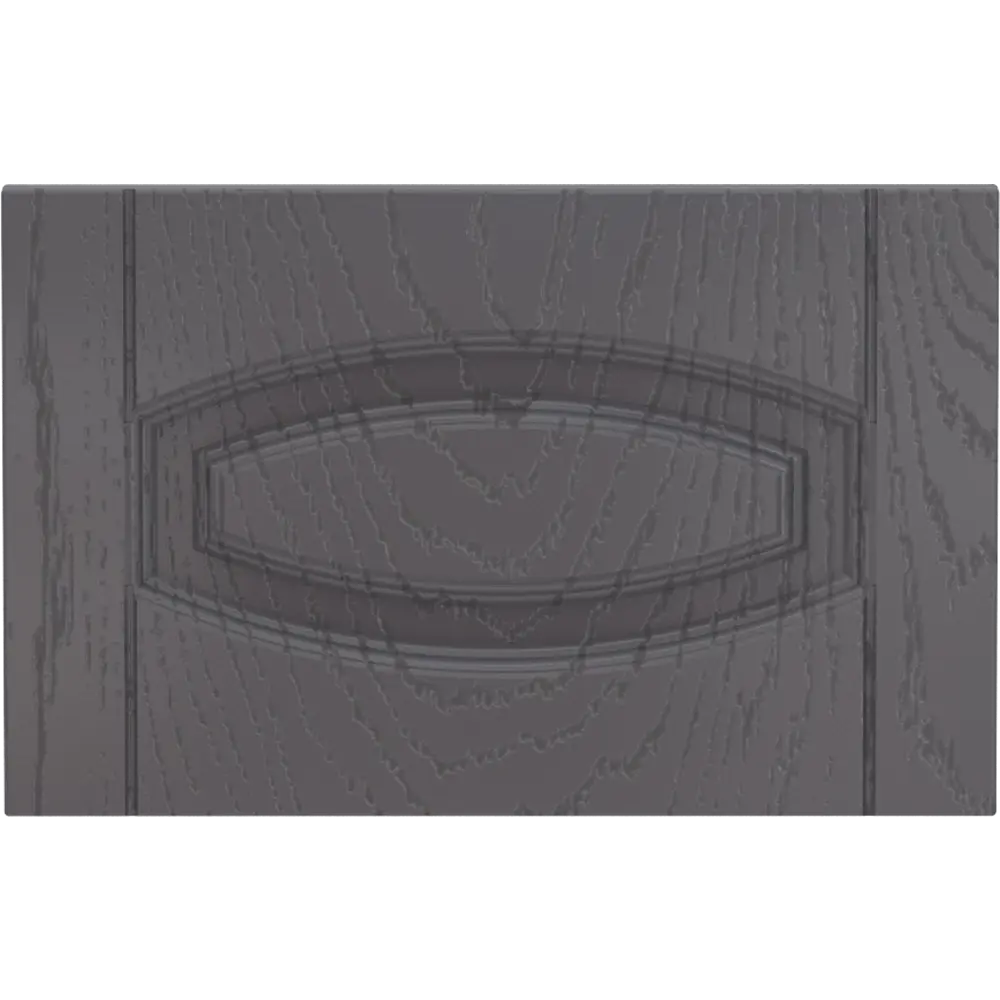 Фасад для кухонного ящика Петергоф грей 39.7x25.3 см Delinia ID МДФ цвет графит STLM-2200251 - Вид №1