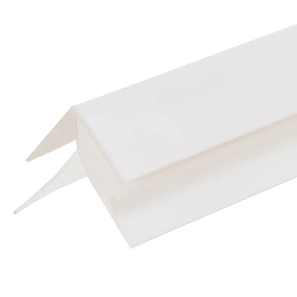 Угол ПВХ наружный для панелей 5 мм, 3000 мм, цвет белый РСП STLM-2120488