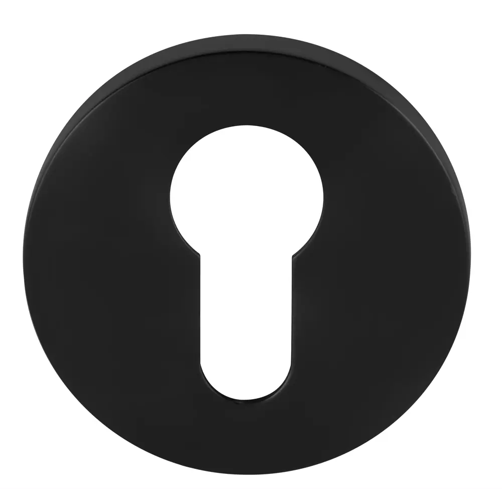 Накладка на замочную скважину Edson EDS-SC-R2 51.6 мм цвет черный STLM-2151535