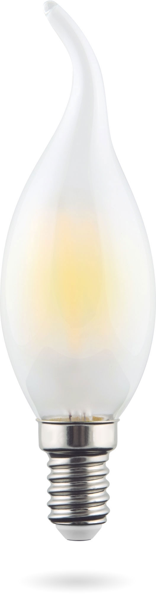93759943 Лампа Crystal светодионая E14 6 Вт свеча на ветру 570 Лм нейтральный свет STLM-0565895 VOLTEGA