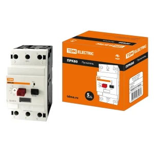 Пускатель Tdm electric ПРК80-25 In=25A Ir=16-25A Ue 660 В