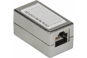 19640022 Проходной адаптер ITK кат.5E FTP, тип RJ45-RJ45 CS70-1C5EF IEK