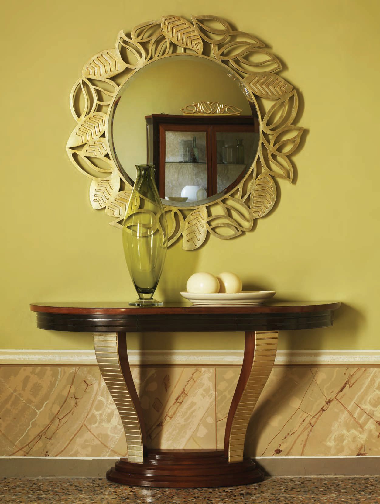 Настенное круглое зеркало с рамкой Cantiero GRAND ÉTOILE ARCH-00132568 - Вид №2