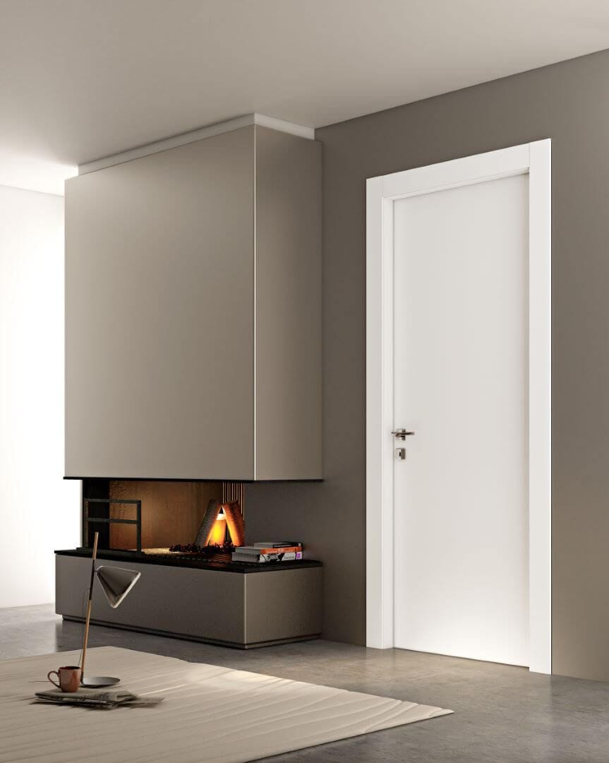 Лакированная распашная дверь Pail Serramenti LINEA ARCH-00105188 - Вид №1