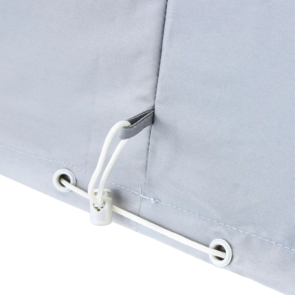 Защитный чехол для стола Naterial 200x80x130 см полиэстер светло-серый STLM-2048592 - Вид №3