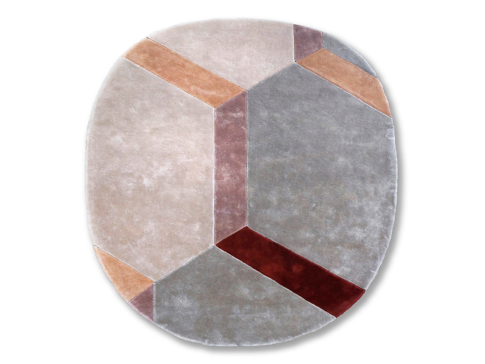 Ковер ручной работы из тенселя G.T.DESIGN Cobblestone ARCH-00133069 - Вид №3