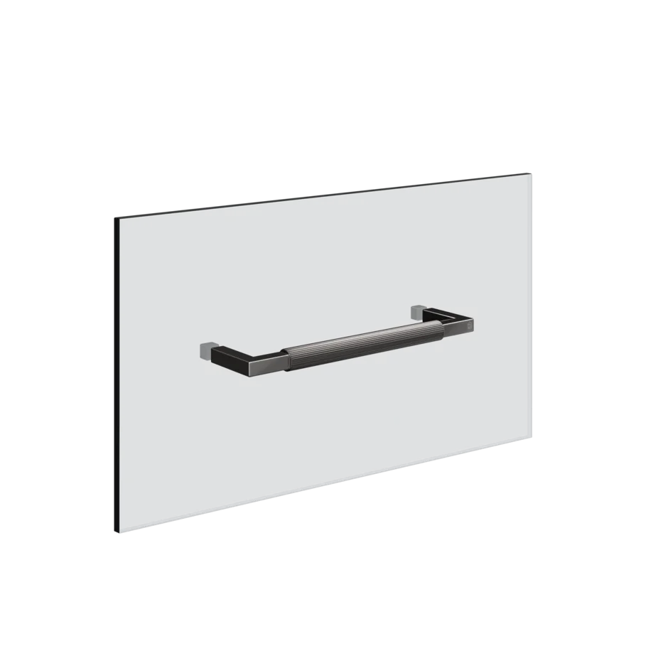 Полотенцесушитель 67541 706 Gessi Shower g ЧЕРНЫЙ МЕТАЛЛ PVD 67541706