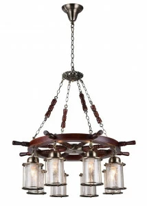 Подвесная люстра ST Luce Volantino SL150.303.08 ST LUCE ДИЗАЙНЕРСКИЕ, VOLANTINO 058003 Коричневый