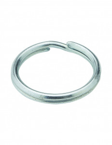 006300 000 01  Разъемное кольцо для застежки цепи, Д. 19 мм, нержавеющая сталь, 2 шт. Valentin Хром