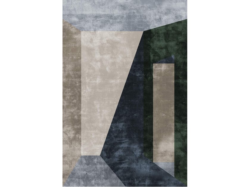 Ковер ручной работы из бамбукового волокна Sirecom Tappeti перспективы ARCH-00011477