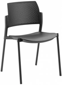 Kastel Приставной стул полипропиленовый с открытой спинкой Kyos