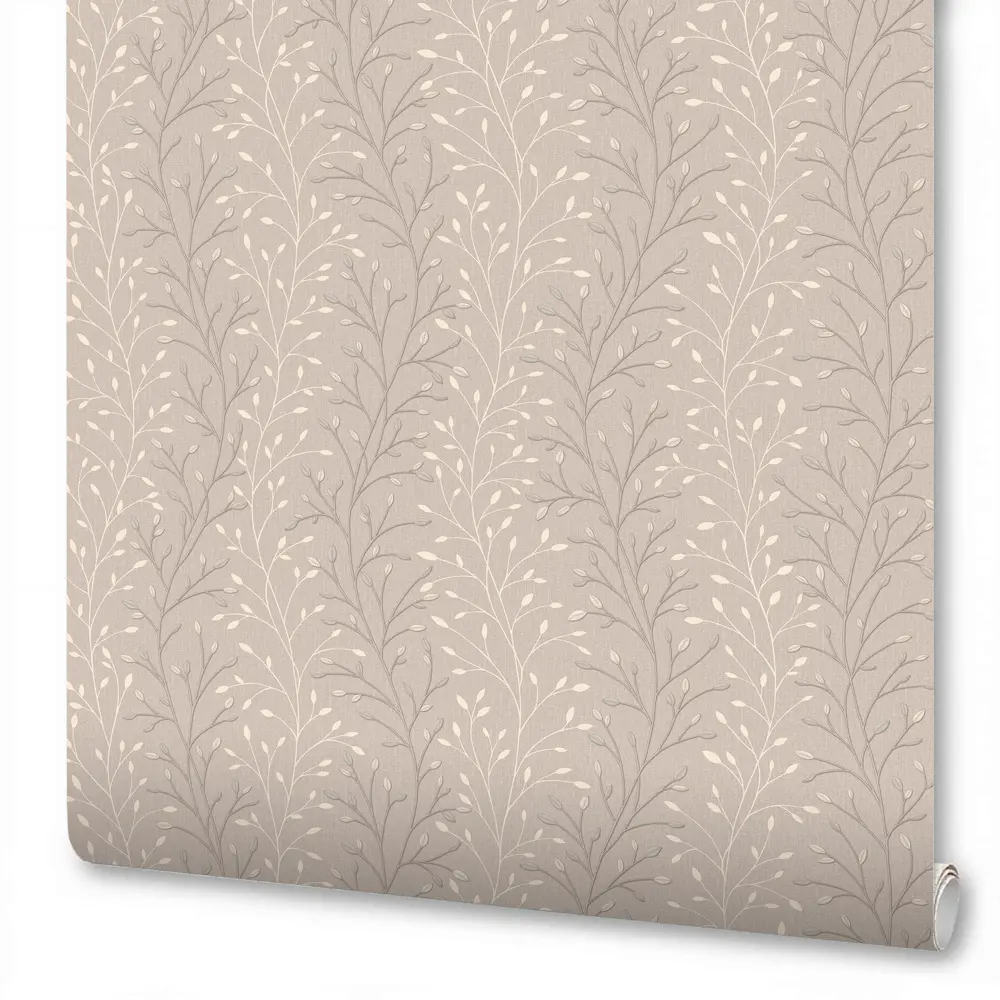 Флизелиновые обои Wallsecret Bloom с нежным пудровым оттенком 89372701 STLM-1410937