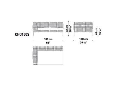 Угловой диван из полипропилена B&B Italia Outdoor Charles ARCH-00151328 - Вид №7