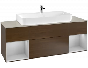 Villeroy&Boch Тумба под раковину Прямоугольная версия F213GJGN Finion Walnut Veneer