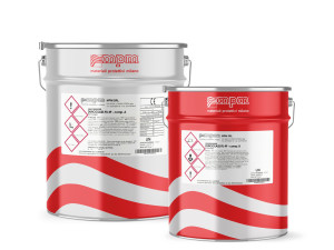 Двухкомпонентное эпоксидное дно, "Surface tolerant"