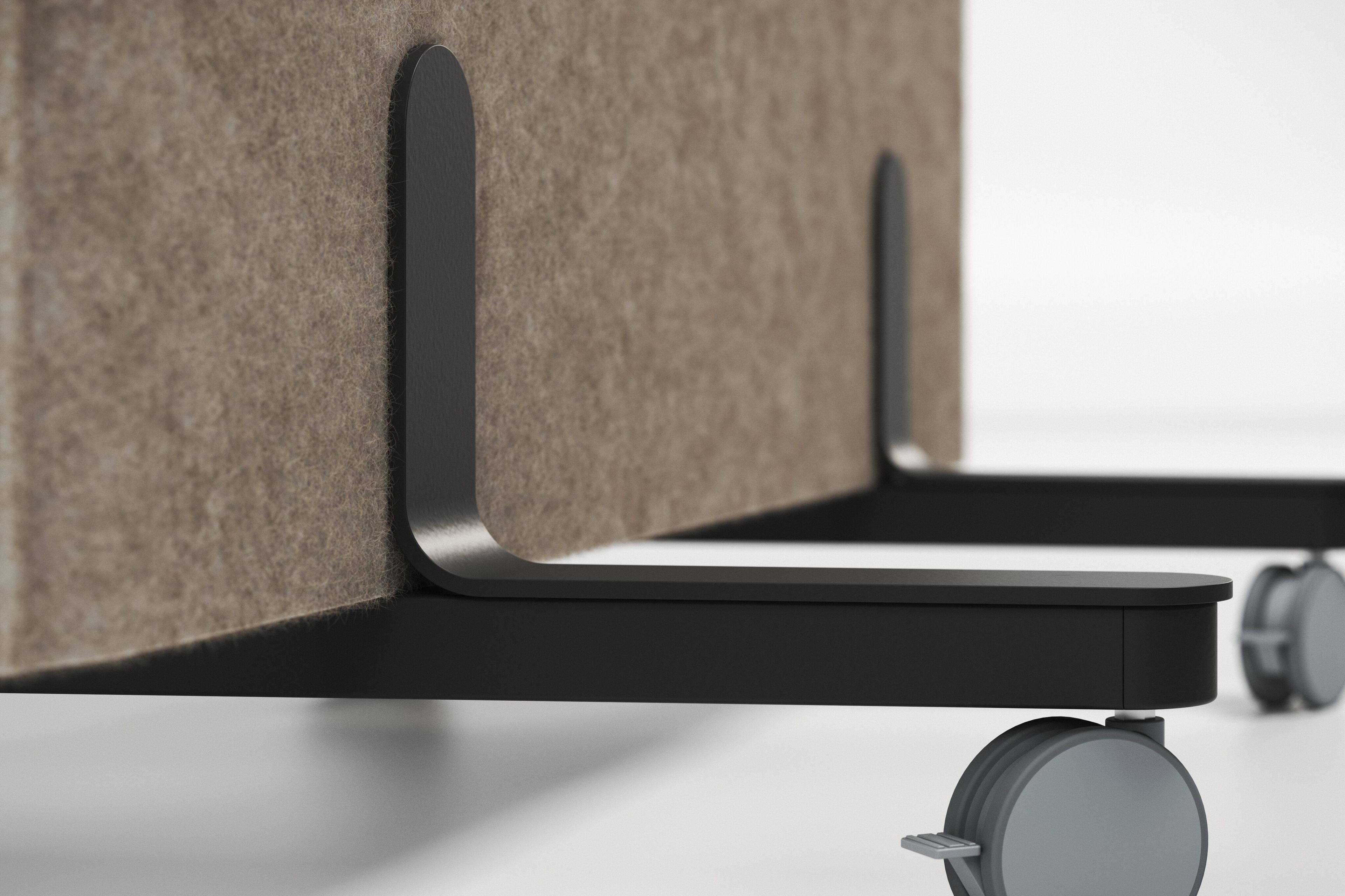 Звукопоглощающая офисная перегородка отдельно стоящая ткань Haworth Collaborate ARCH-00108321 - Вид №4