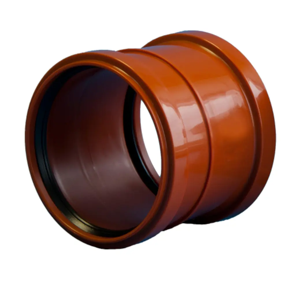 Муфта наружная двухраструбная 200 мм полипропилен PESTAN STLM-2124613