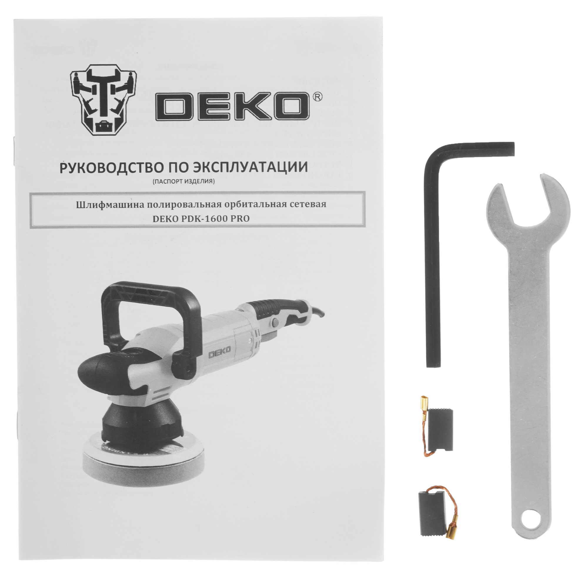 Полировальная машина DEKO PDK-1600 PRO 5609685 STDN-0011390 - Вид №7