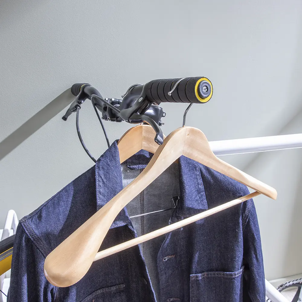 Плечики для одежды KONSENSA 45 см дерево цвет коричневый Плечики деревянные STLM-2147048 - Вид №2