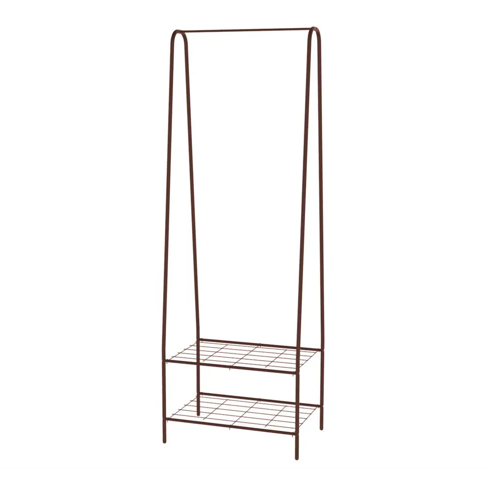 Вешалка напольная Sheffilton SHT-WR18  59x170x40 см металл цвет оранжевый Santreyd STLM-2098630