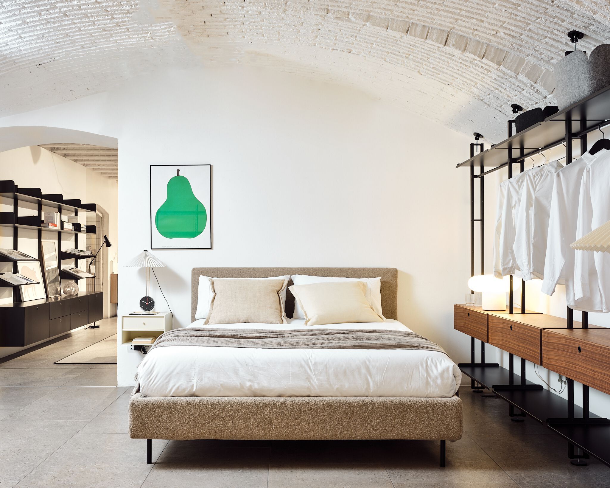 Алюминиевая секционная гардеробная KRIPTONITE K2 ARCH-00084784 - Вид №1