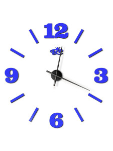 90407554 Настенные часы 100 см цвет синий Оптима STLM-0218097 ВАША СВЕТЛОСТЬ
