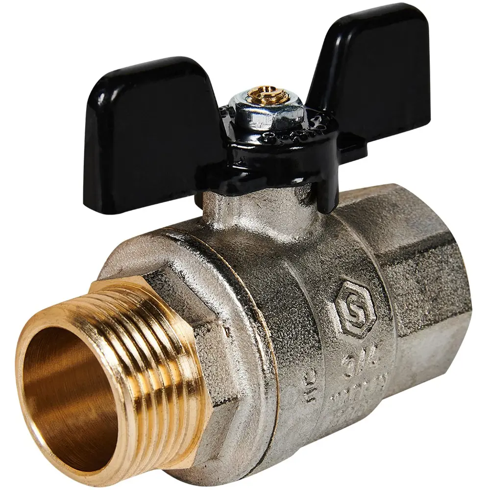 Шаровой кран STOUT DN20 для систем водоснабжения и отопления 89395505 STLM-1406569