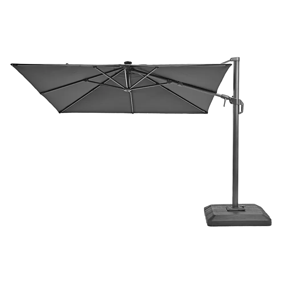 Садовый зонт Naterial 290x258x290 см серый STLM-2068443