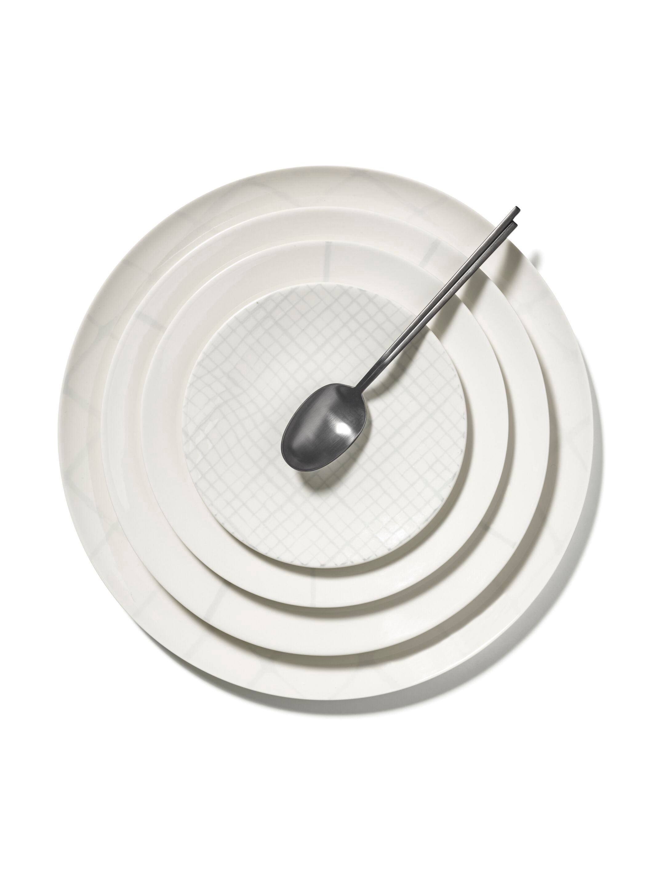 Фарфоровая плоская круглая тарелка Serax Zuma ARCH-00038614 - Вид №17