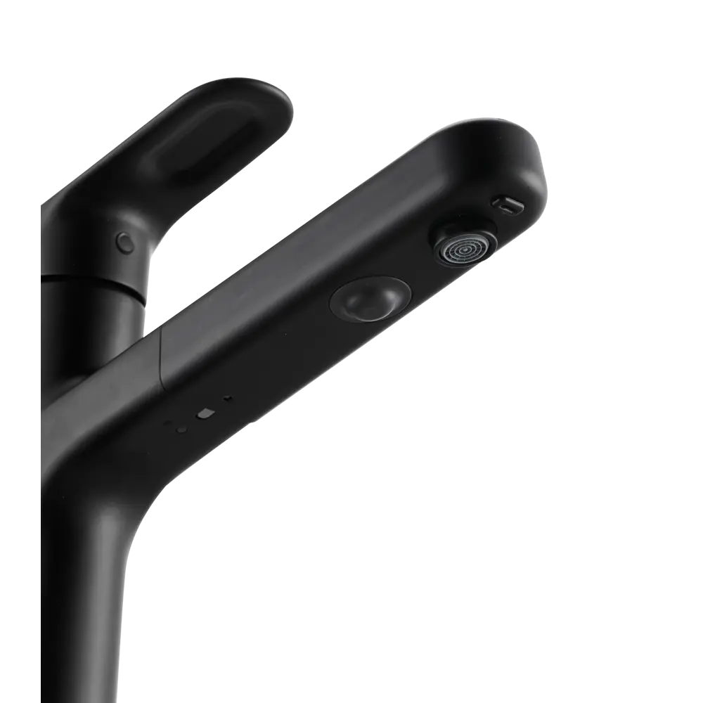 Кухонный смеситель DELINIA Icone чёрный матовый с аэратором 85317109 STLM-0871840 - Вид №3