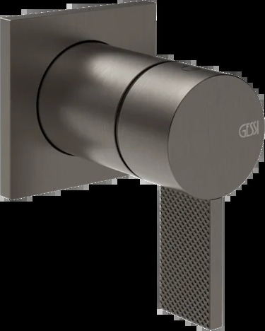 Смеситель для душа 73619 707 Gessi Inverso ЧЕРНЫЙ МЕТАЛЛ BR. PVD