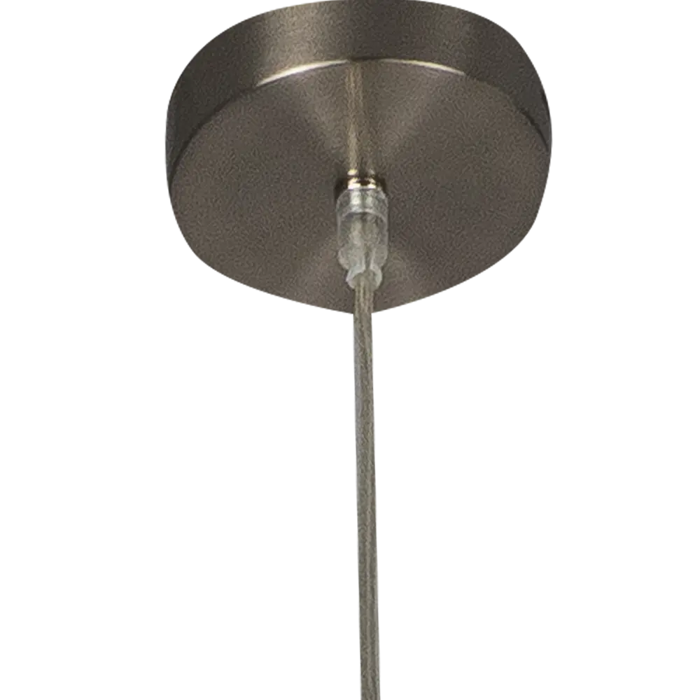 Подвесной светильник 15093H 1хЕ27х60 Вт цвет никель/чёрный Globo STLM-2089452 - Вид №4