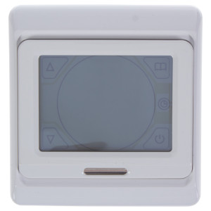 Терморегулятор для теплого пола M9 цифровой, цвет белый SKYBEAM