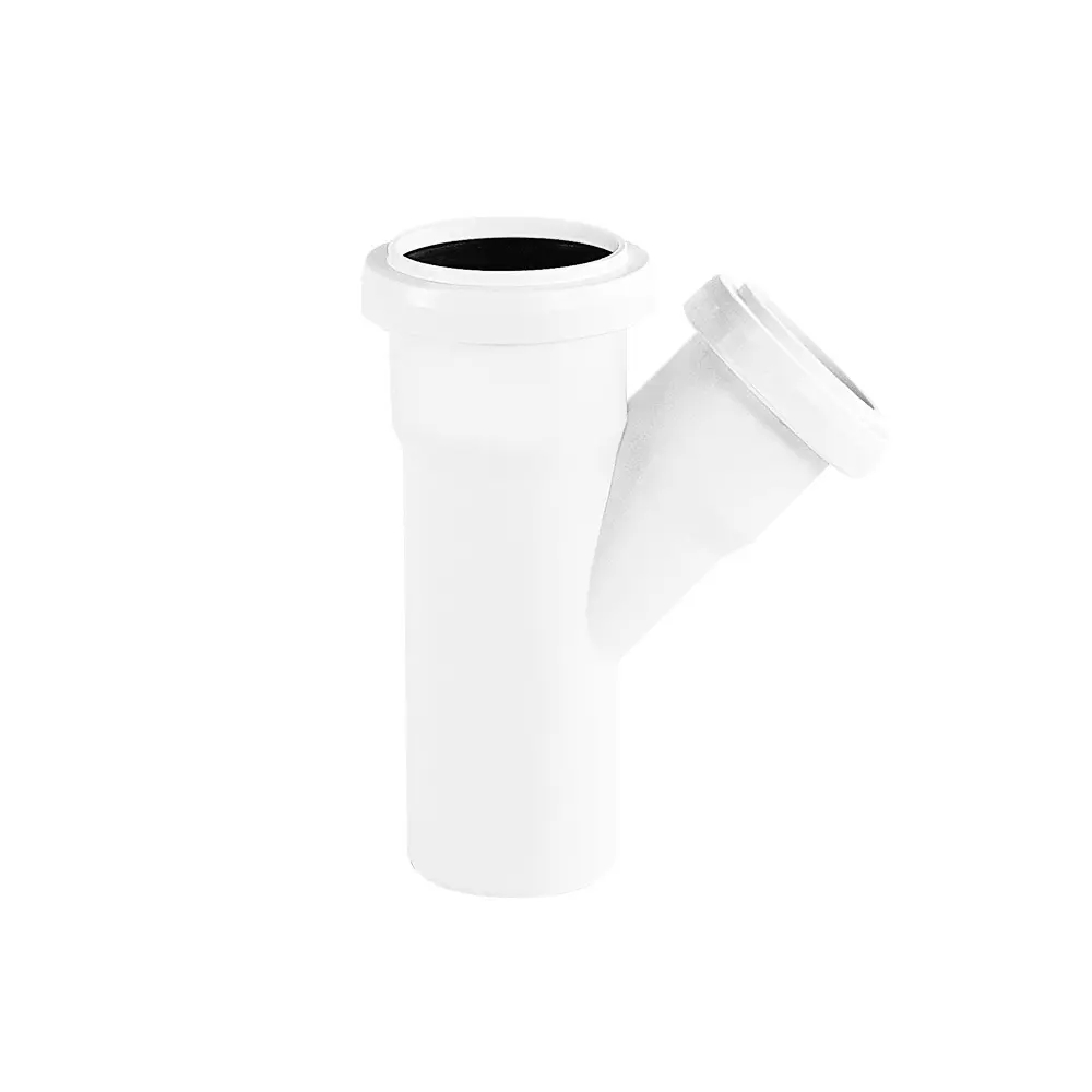 Тройник канализационный малошумный MONLID D50x40/45° мм полипропилен STLM-2188891 - Вид №3