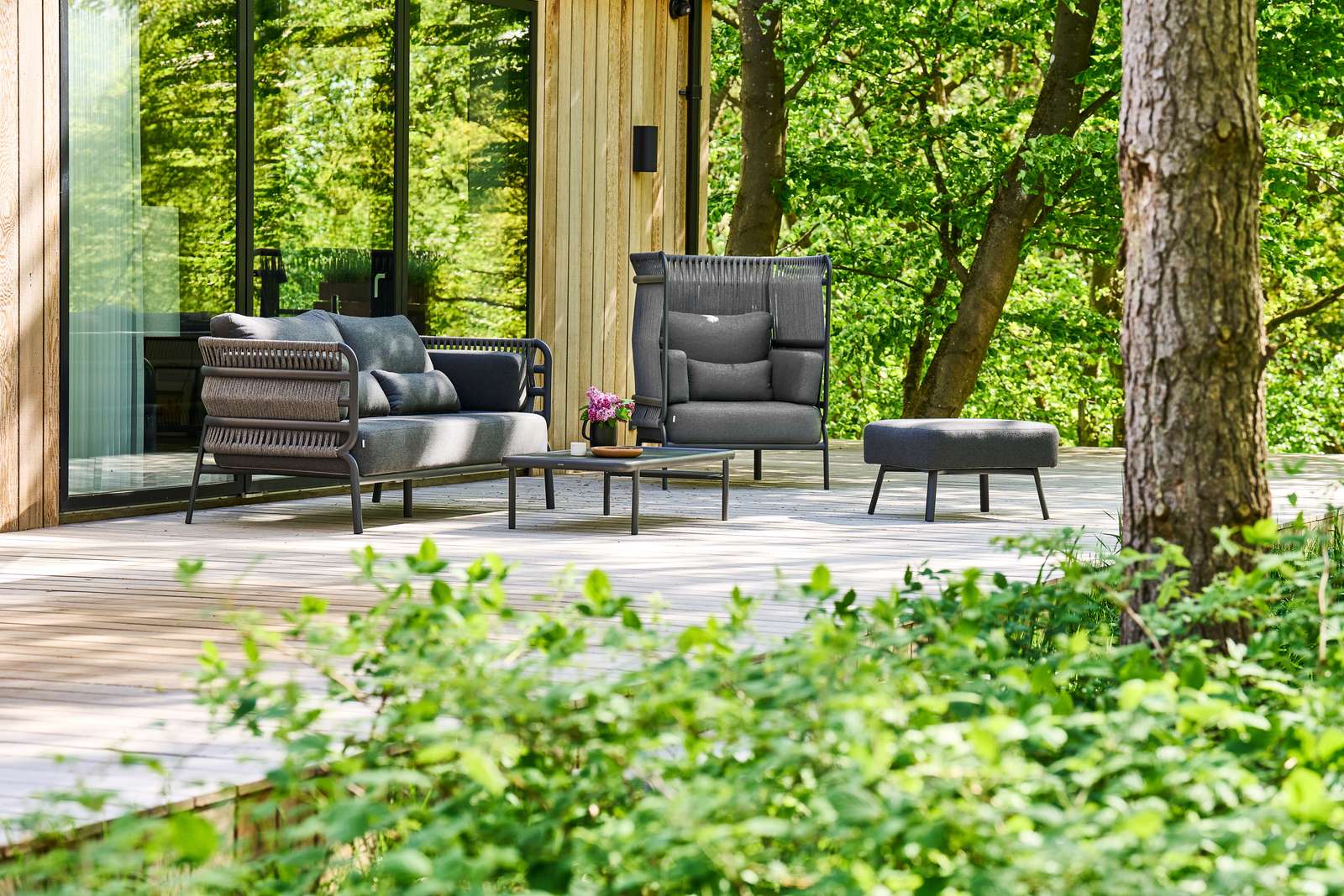 Садовое кресло Sunbrella® с высокой спинкой Mindo Mindo 106 ARCH-00099252 - Вид №3