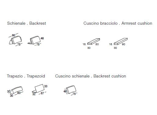 Ткань диван Dema FLY LIGHT ARCH-00135387 - Вид №5