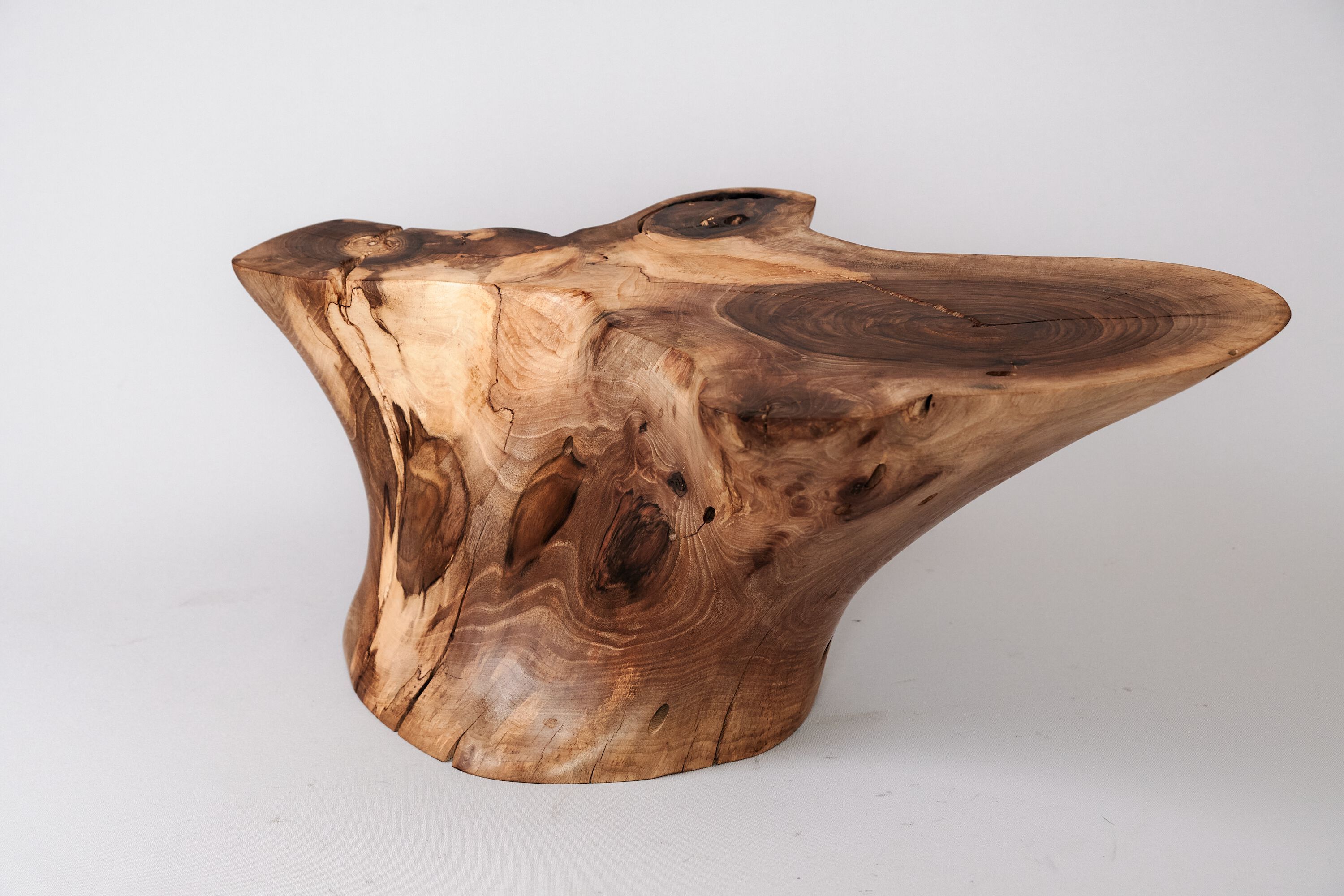 Низкий журнальный столик из грецкого ореха Logniture Leszy ARCH-00153020 - Вид №2