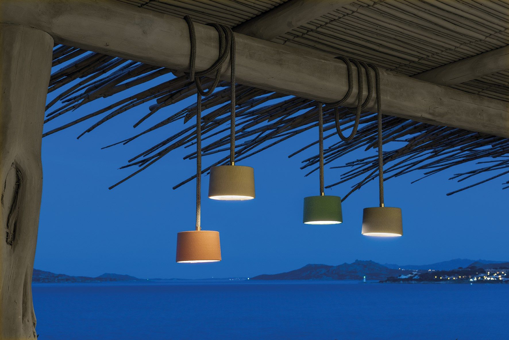 Ткань LED открытый подвесной светильник Ethimo Gaia ARCH-00022833 - Вид №2