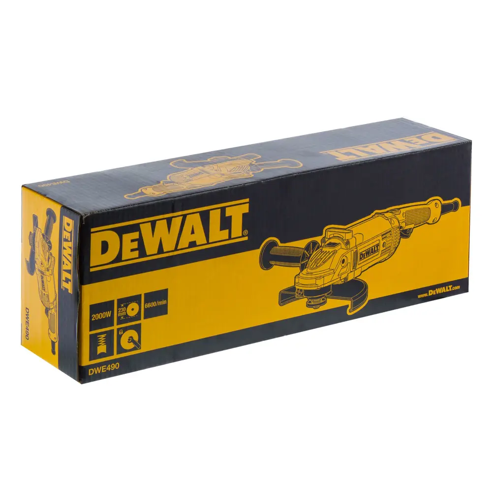 Углошлифовальная машина (болгарка) DeWalt DWE 490, 2000 Вт, 230 мм STLM-2119739 - Вид №4