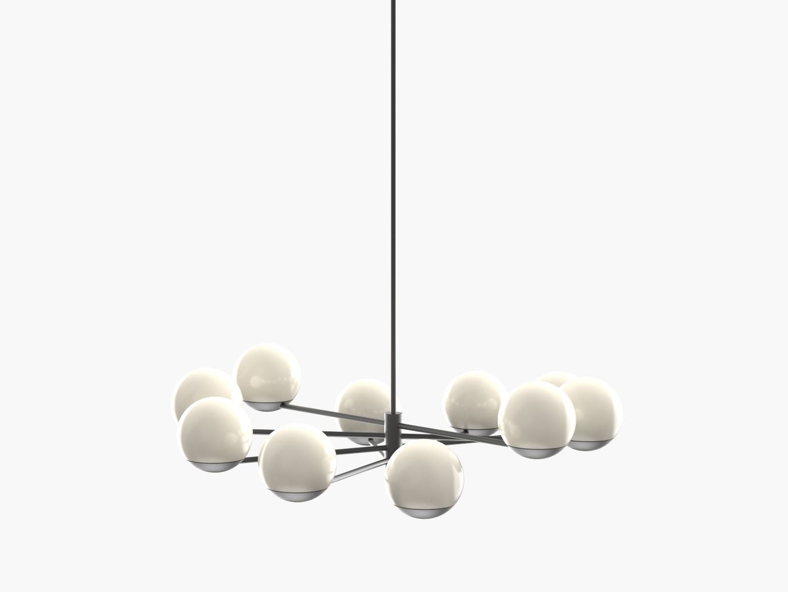 Светодиодный потолочный светильник ручной работы Cameron Design House Мяч и обруч ARCH-00015488 - Вид №4