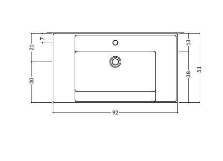 Керамическая столешница Gruppo Geromin Вера ARCH-00078275 - Вид №6