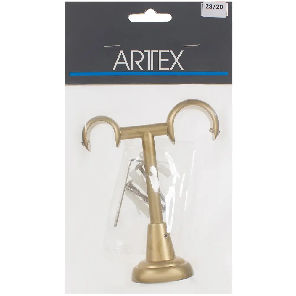 Держатель потолочный 6.5 см цвет золото матовое ARTTEX STLM-2132238 - Вид №4