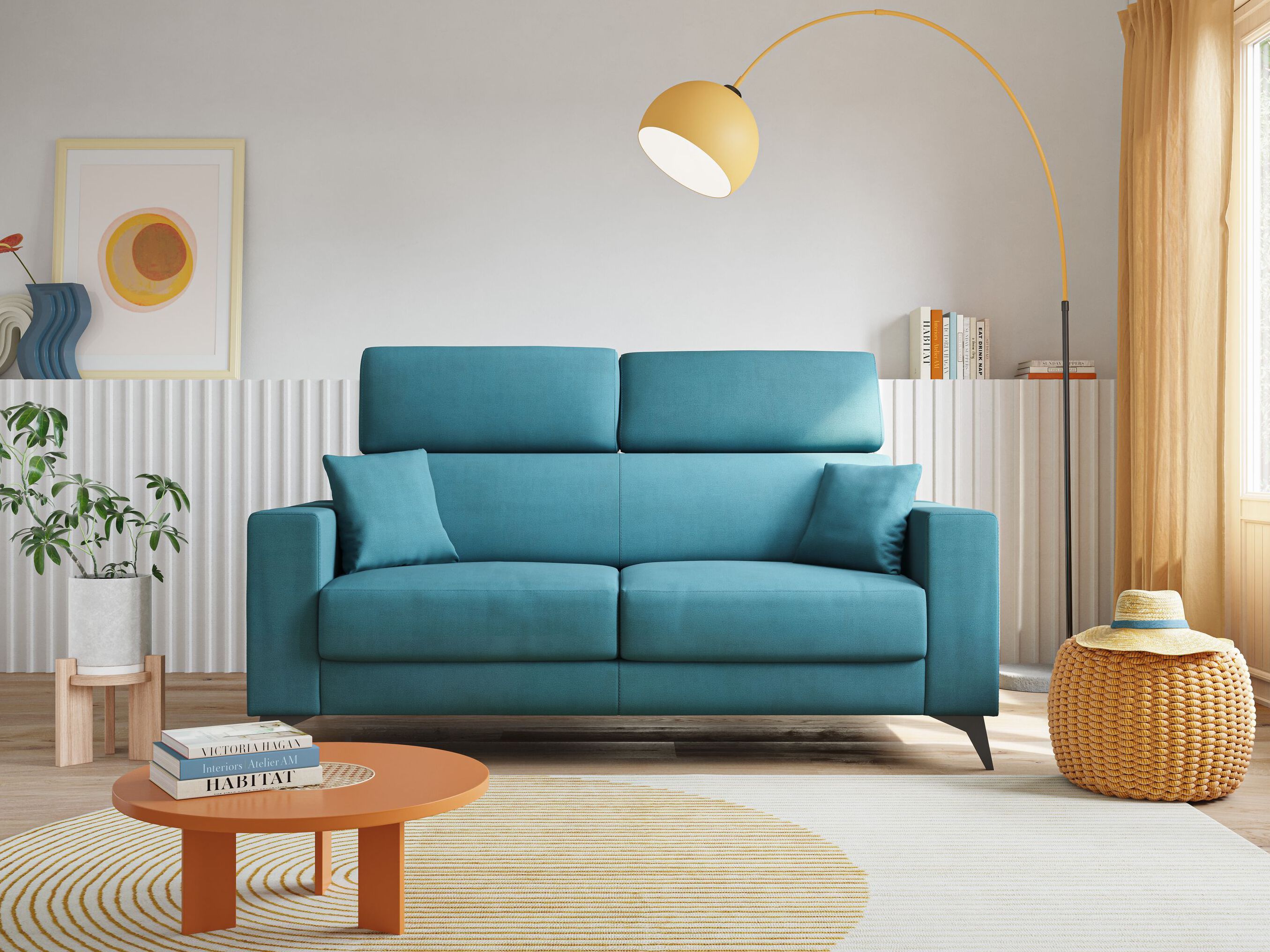 Ткань раскладной диван-кровать Divani.Store PEGASO ARCH-00079121