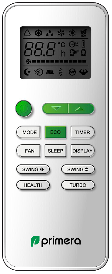 9085540 Кондиционер настенный сплит-система Primera PRAW-18TEDA3/I/PRAW-18TEDA3/O белый STDN-0147230 - Вид №10