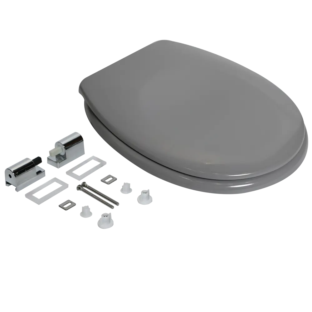Сиденье для унитаза Sensea Sparta с микролифтом цвет серый STLM-2184788 - Вид №7